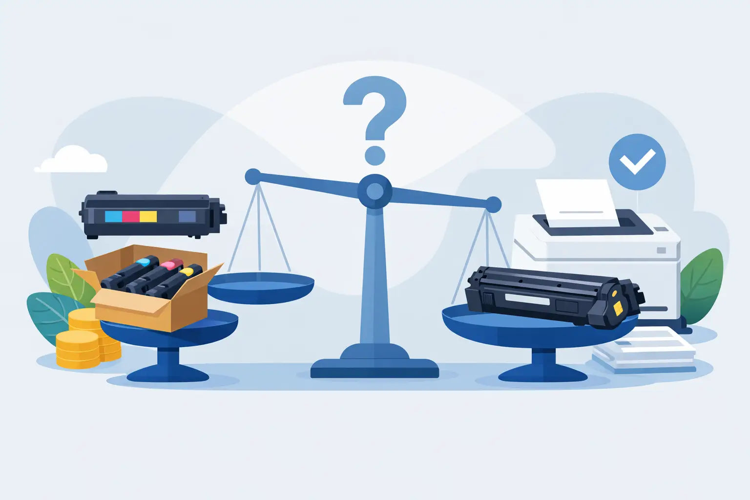 Toner compatibile o originale: cosa conviene