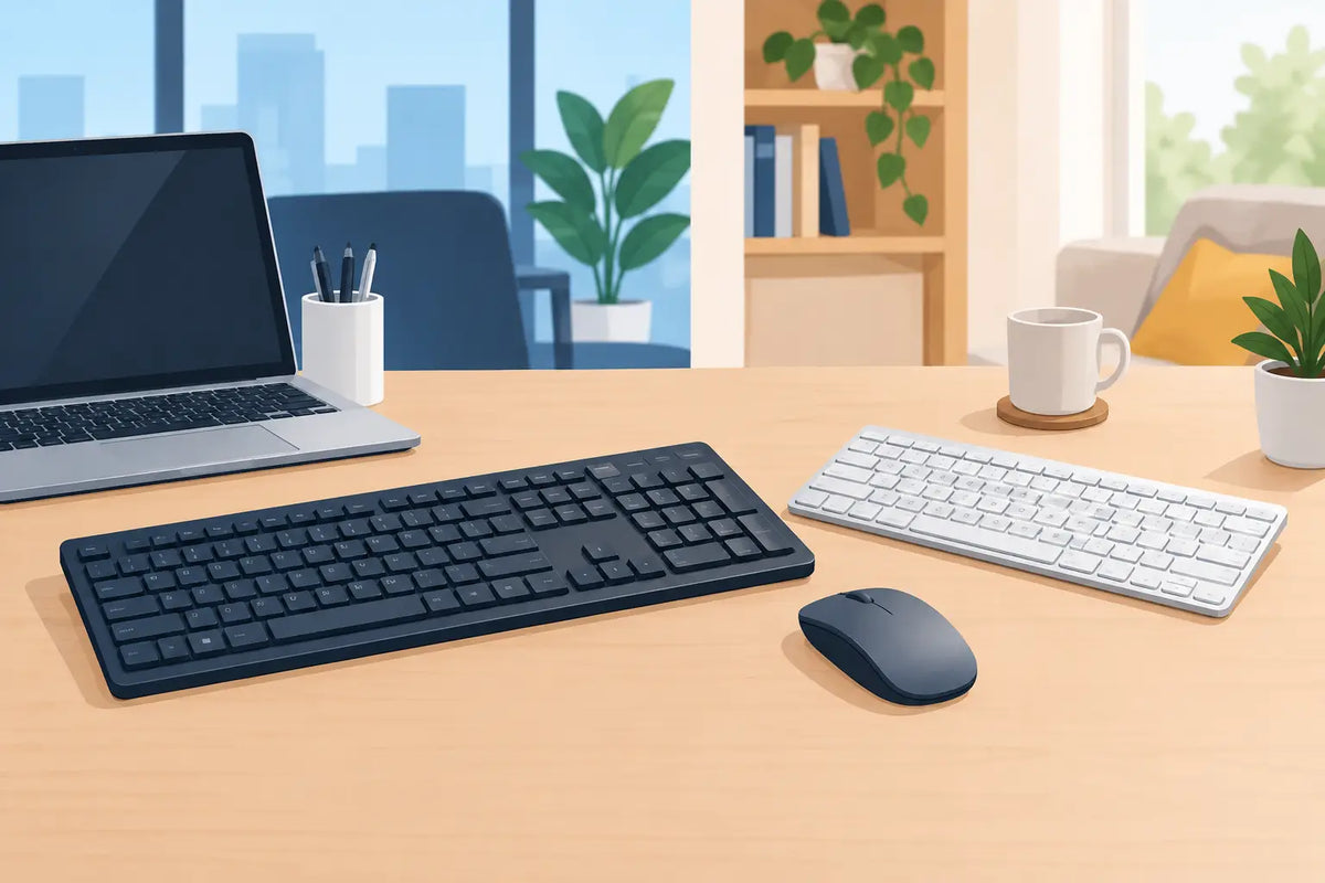 Tastiere del computer per ufficio e casa