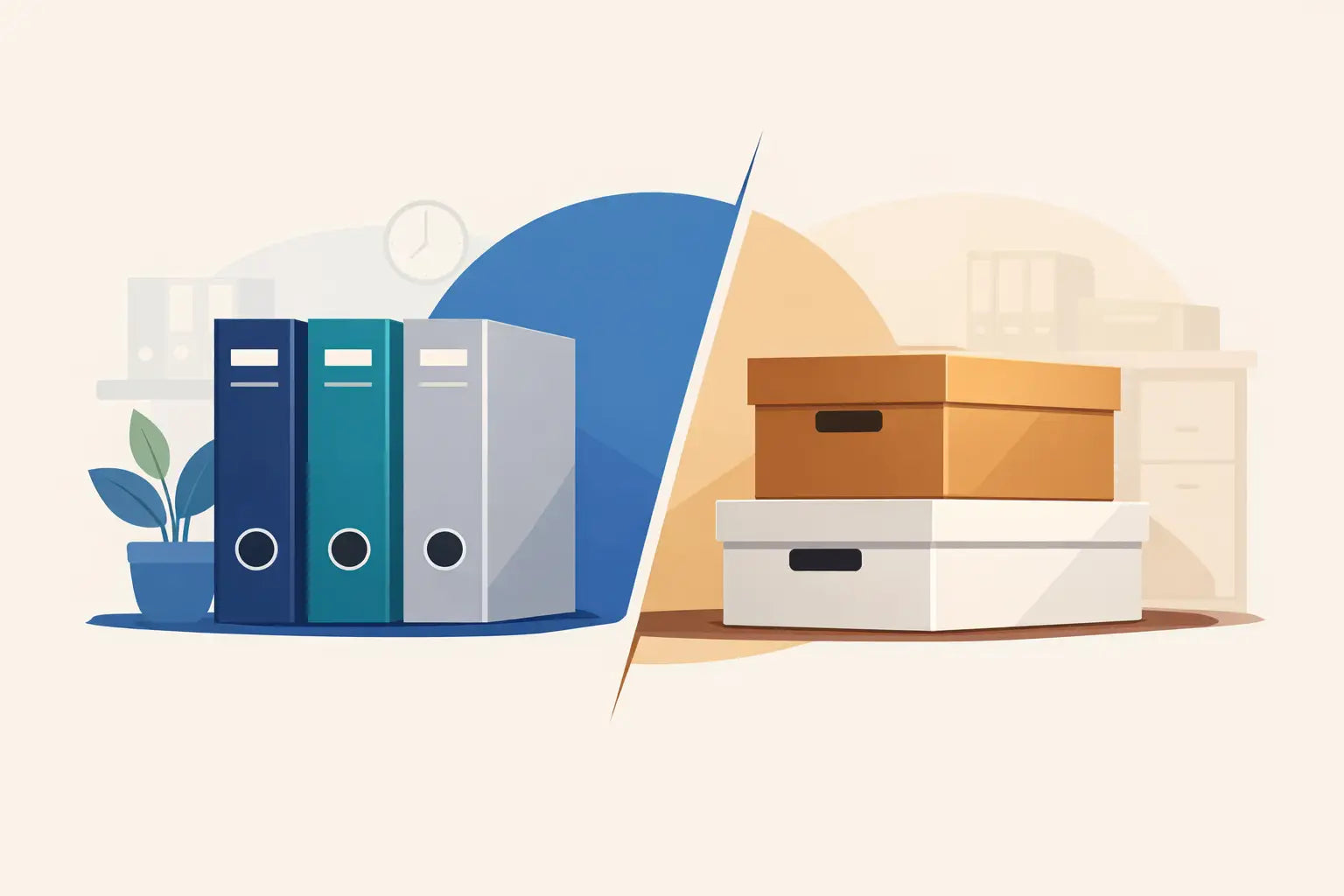 Registratori o scatole archivio: cosa scegliere