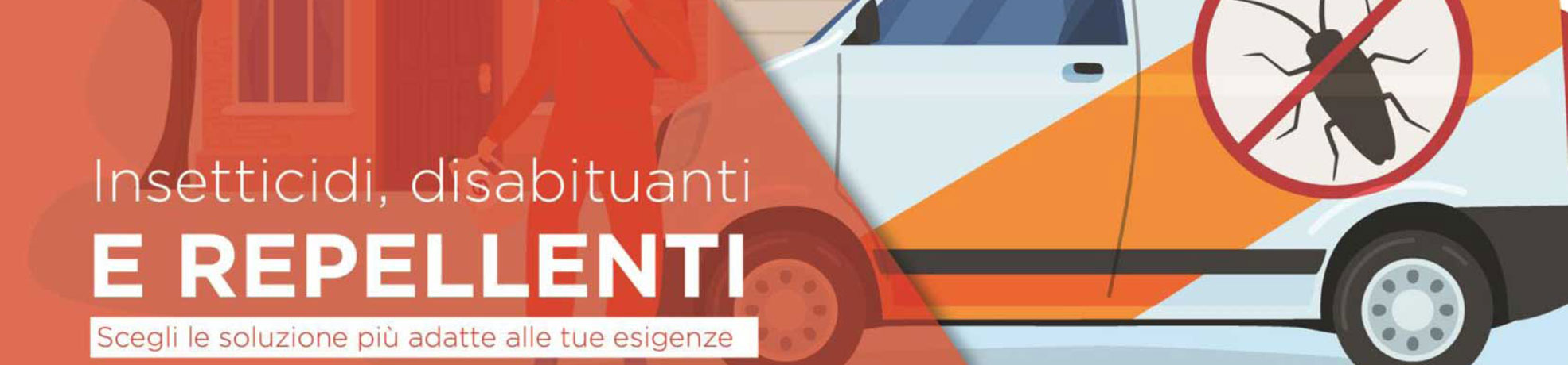 Insetticidi, disabituanti e repellenti