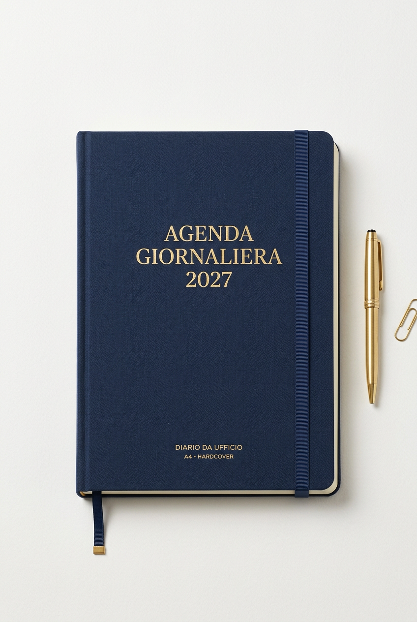 Agenda 2027 giornaliera A4