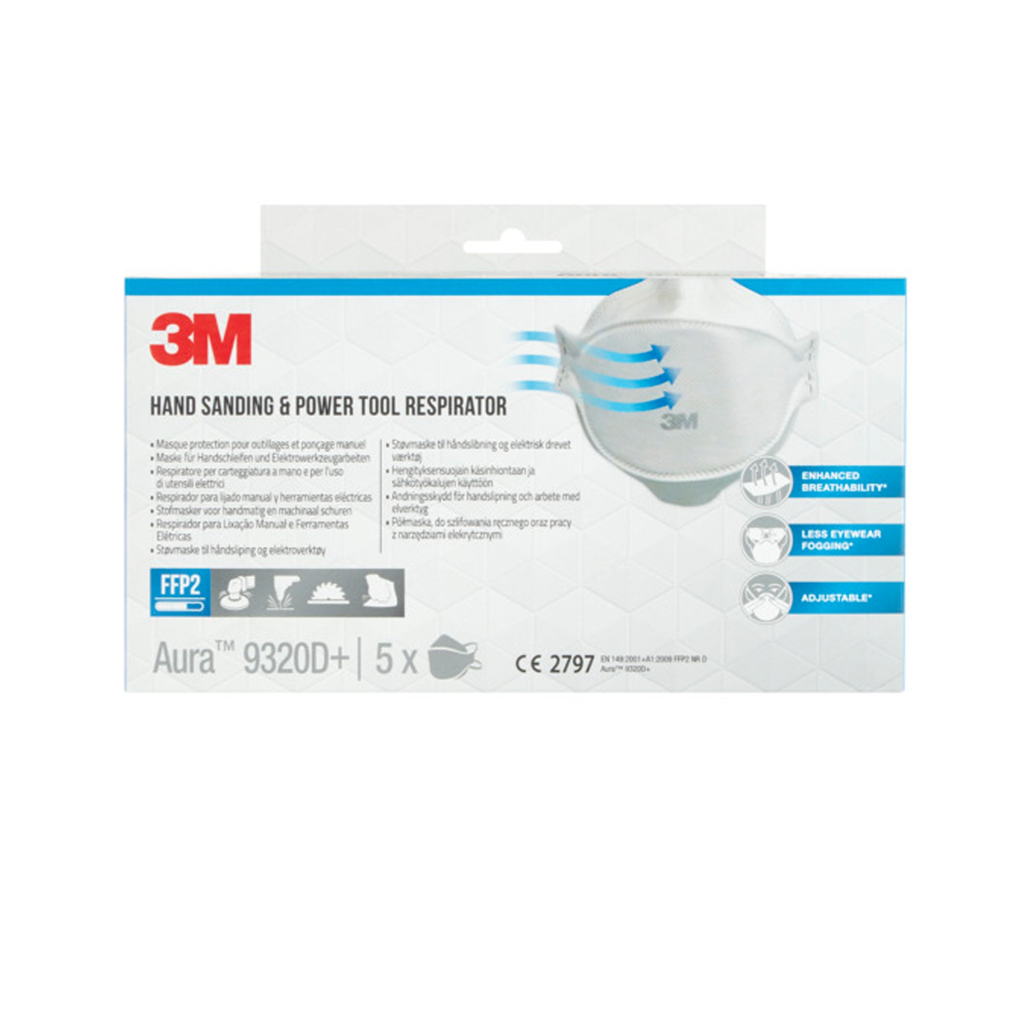 3m-confezione-5-mascherine-aura-9320d-ffp2-senza-valvola