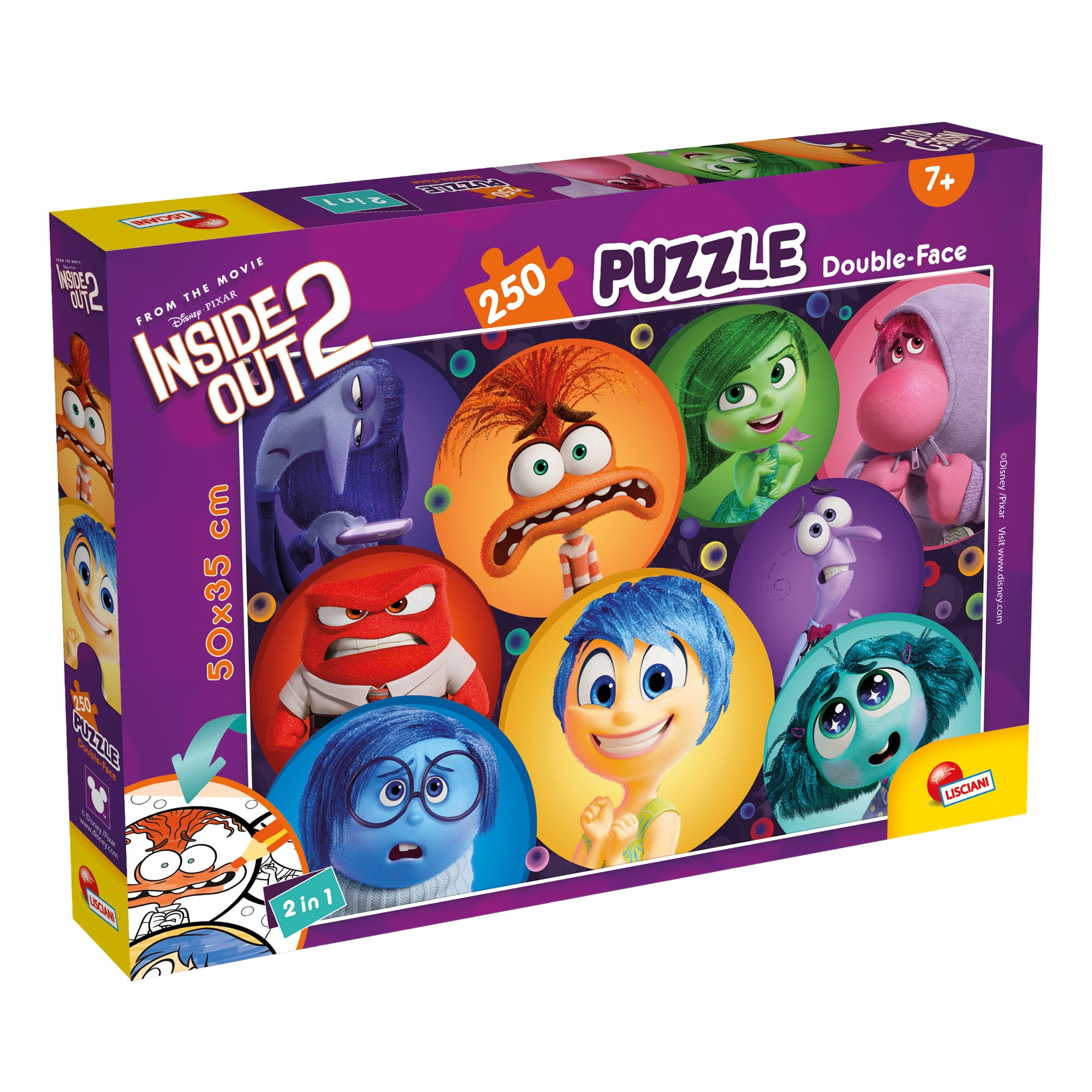 LISCIANI - Puzzle 250pz ''disney inside out 2'' - 109807.