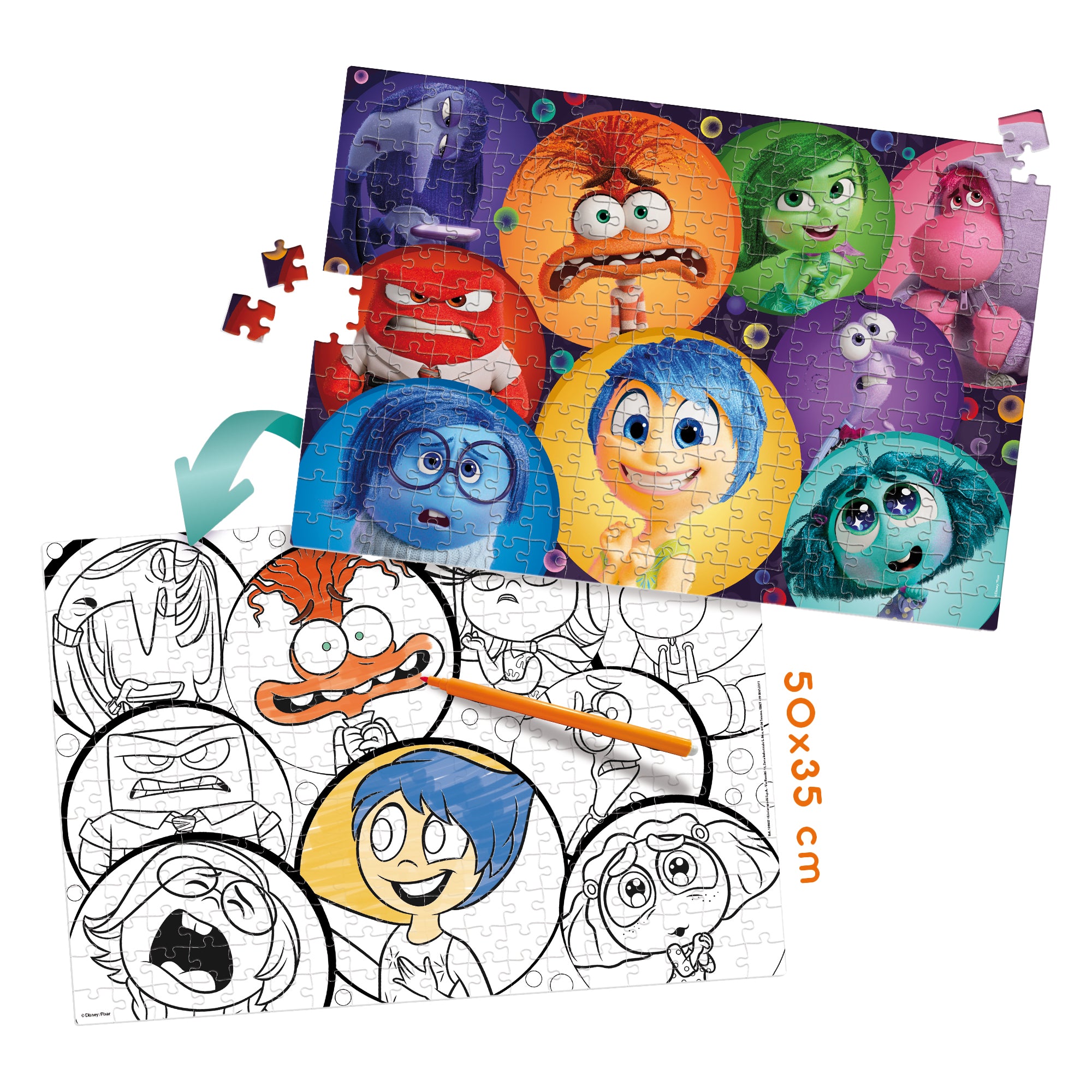 LISCIANI - Puzzle 250pz ''disney inside out 2'' - 109807.