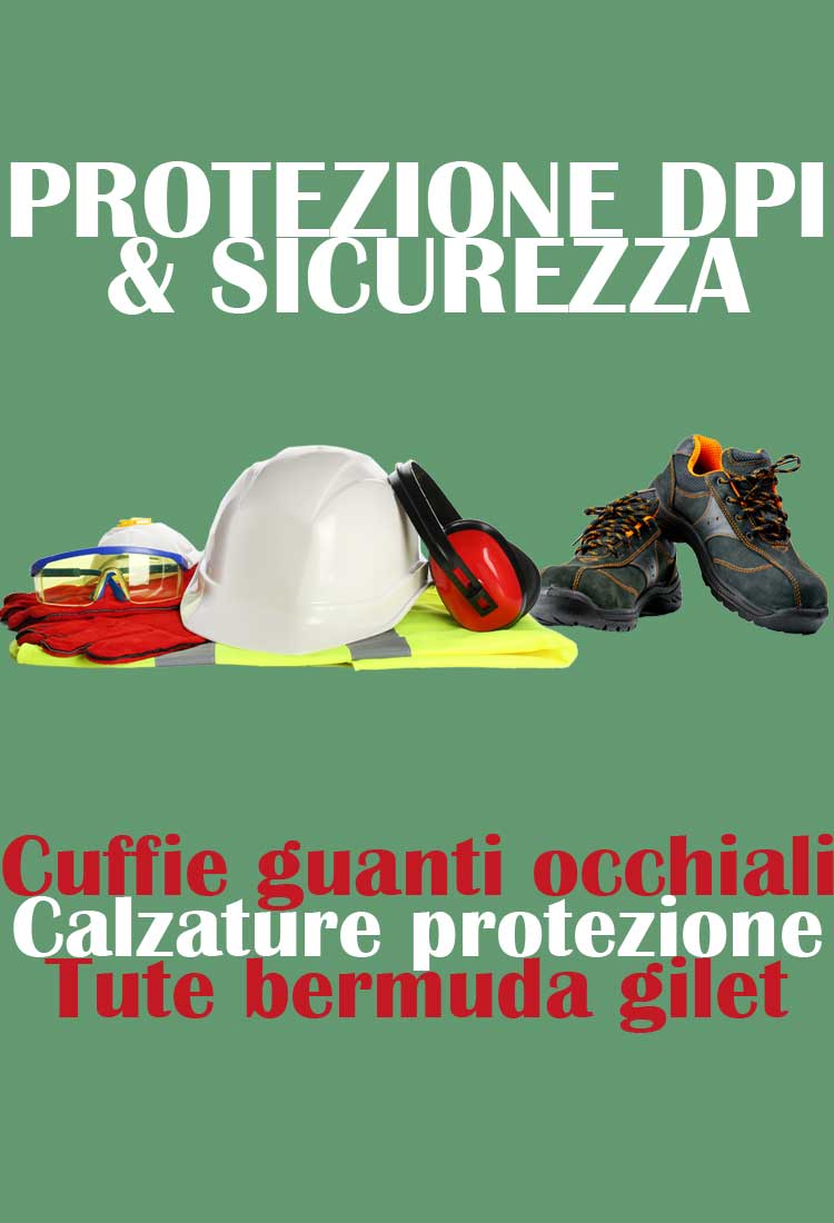Prodotti per la sicurezza e la protezione individuale
