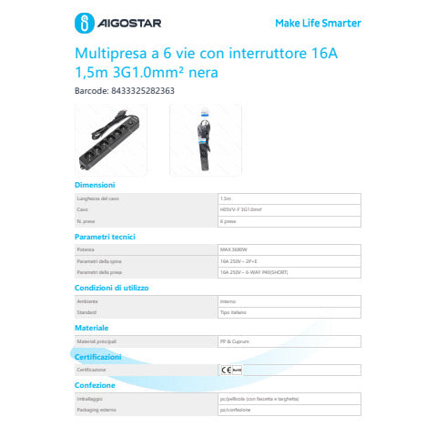 aigostar-multipresa-interruttore-16a-cavo-1-5-m-nero-6-vie-p40-282363