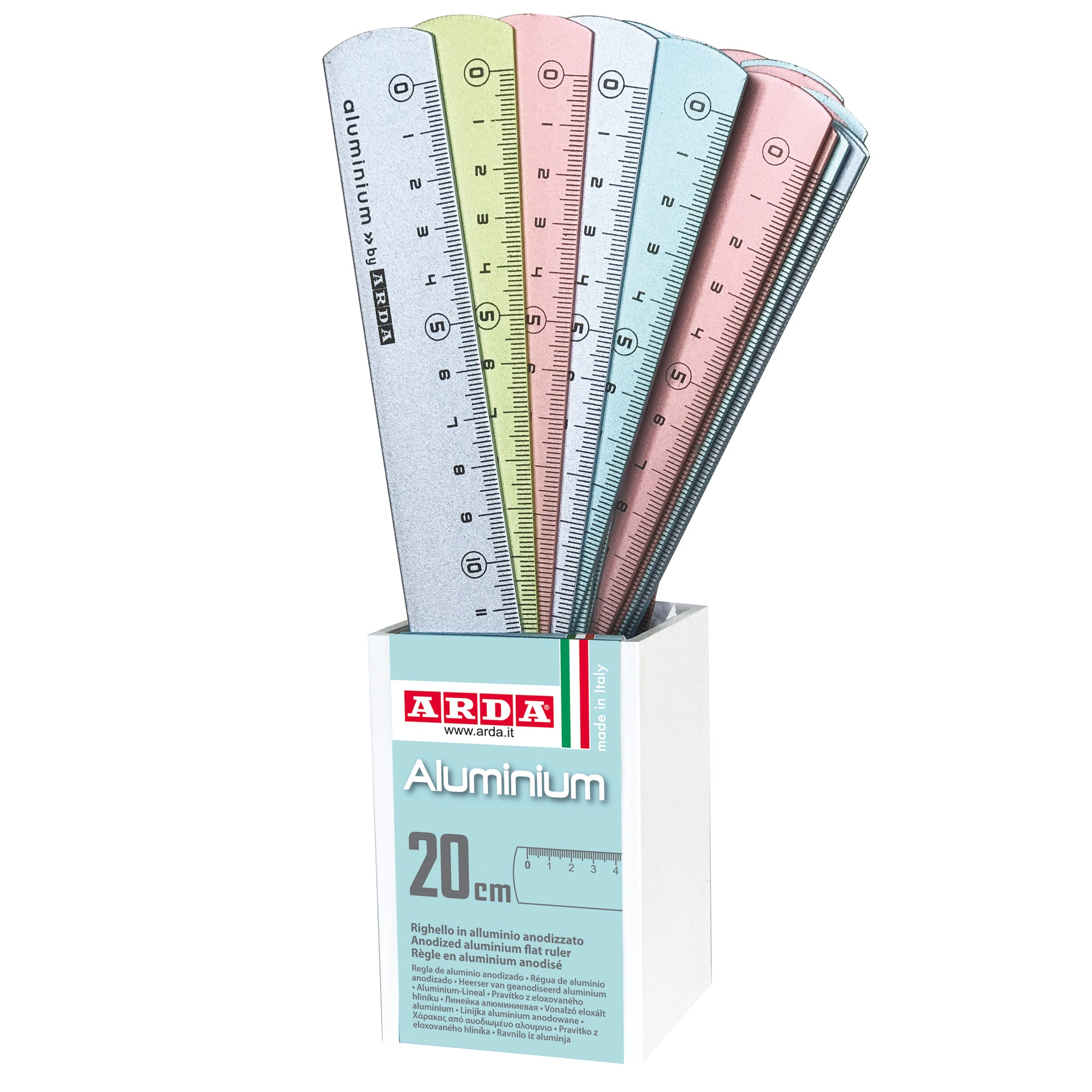 arda-barattolo-24-righelli-20cm-alluminio-frost-color