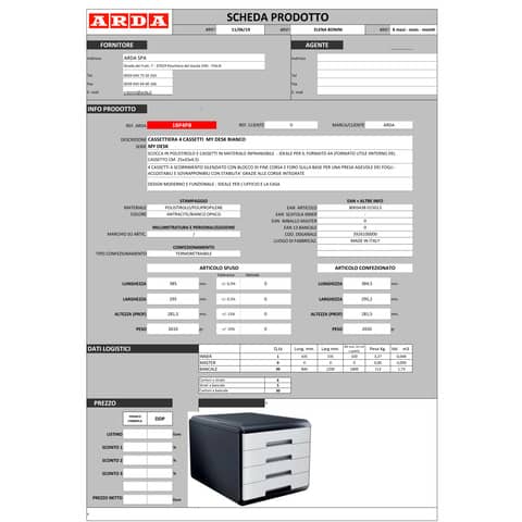 arda-cassettiera-4-cassetti-45mm-mydesk-bianco