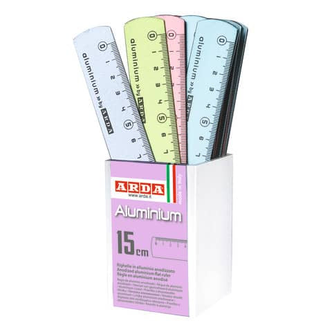 arda-righelli-alluminio-15-cm-colori-assortiti-conf-24-pz-17815colbar