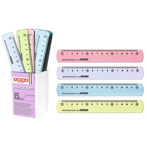 arda-righelli-alluminio-15-cm-colori-assortiti-conf-24-pz-17815colbar