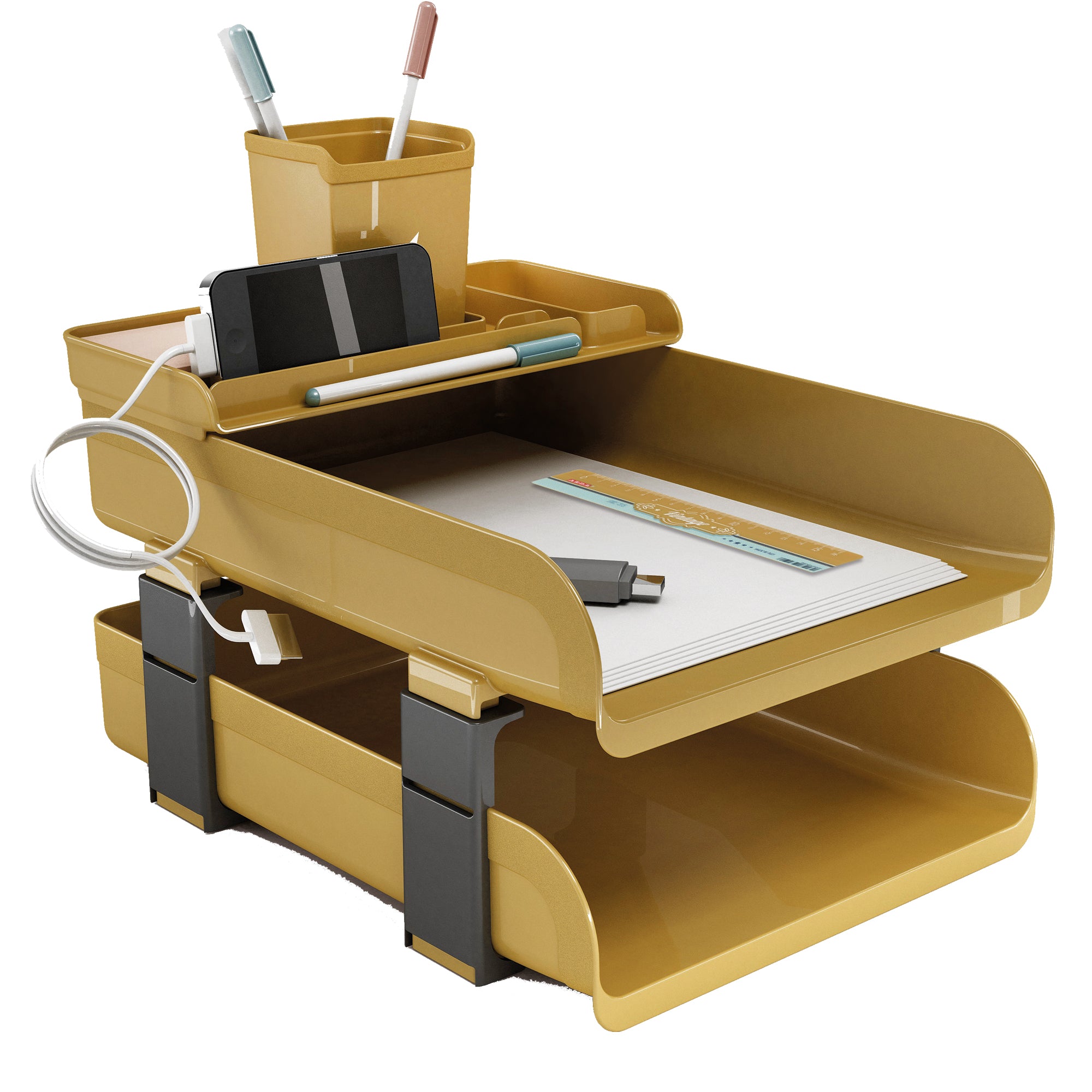 arda-set-5-pz-scrivania-vintage-caramel-colore-ocra