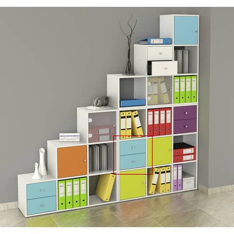 artexport-cassettiera-2cass-azzurro-libreria-rainbow