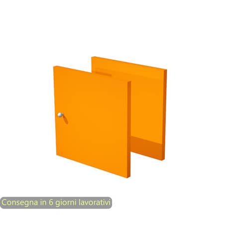 artexport-coppia-antine-arancio-libreria-rainbow