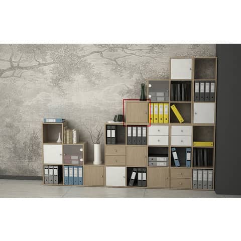 artexport-coppia-antine-rovere-libreria-rainbow