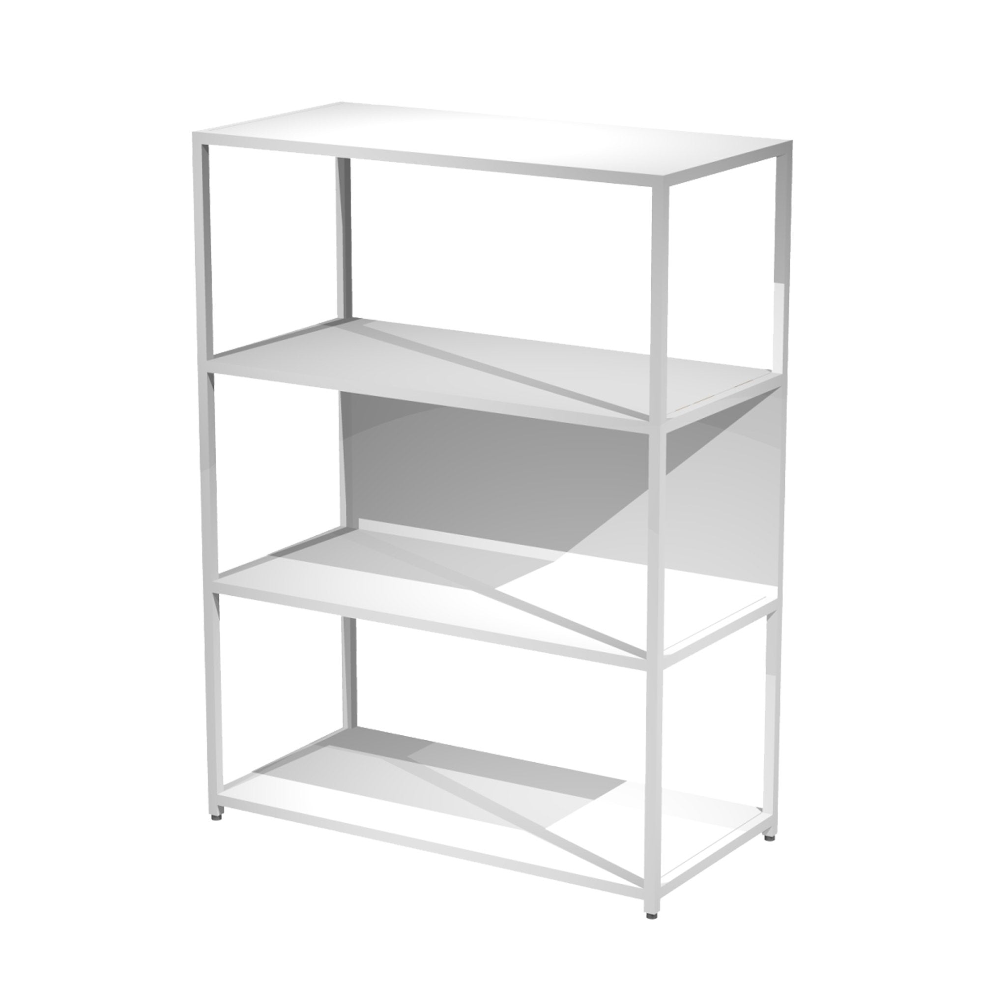 artexport-libreria-4-ripiani-90x44h122cm-struttura-metal-bianco-bianco-modular