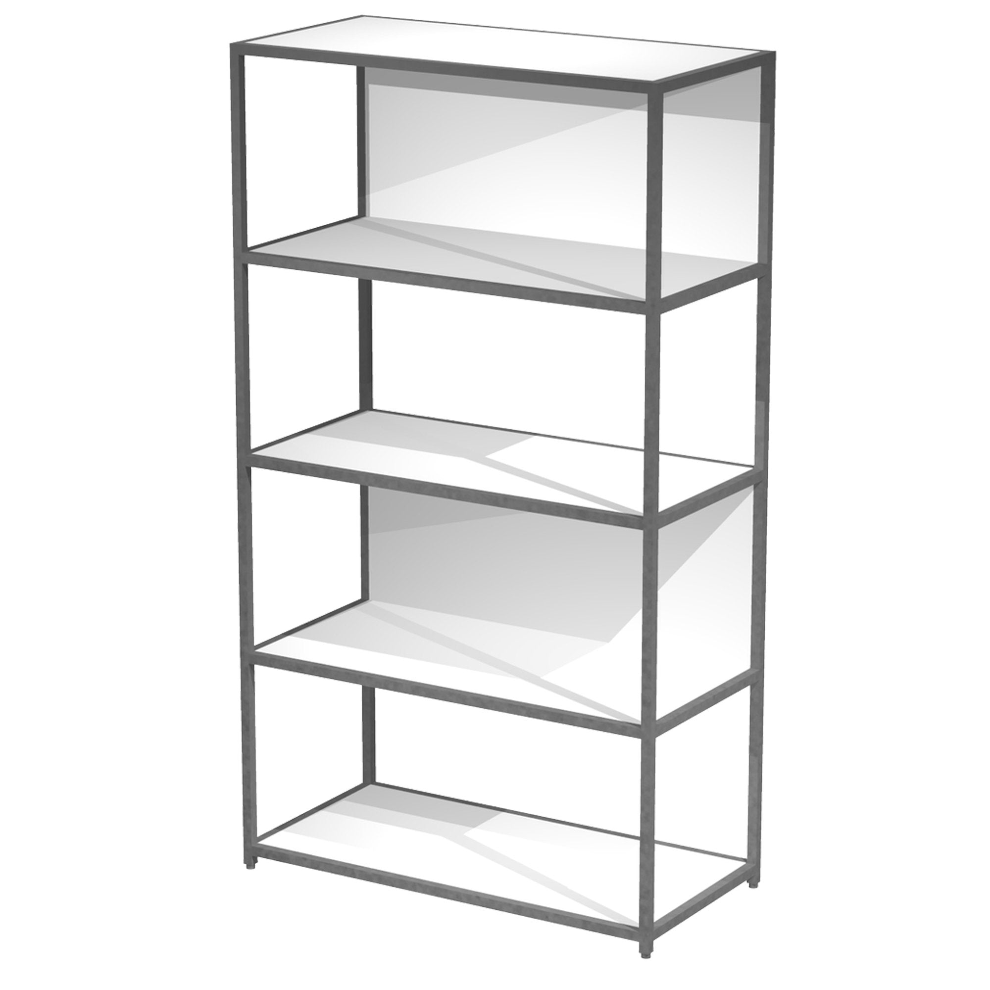 artexport-libreria-5-ripiani-90x44h161cm-struttura-metal-antracite-bianco-modular