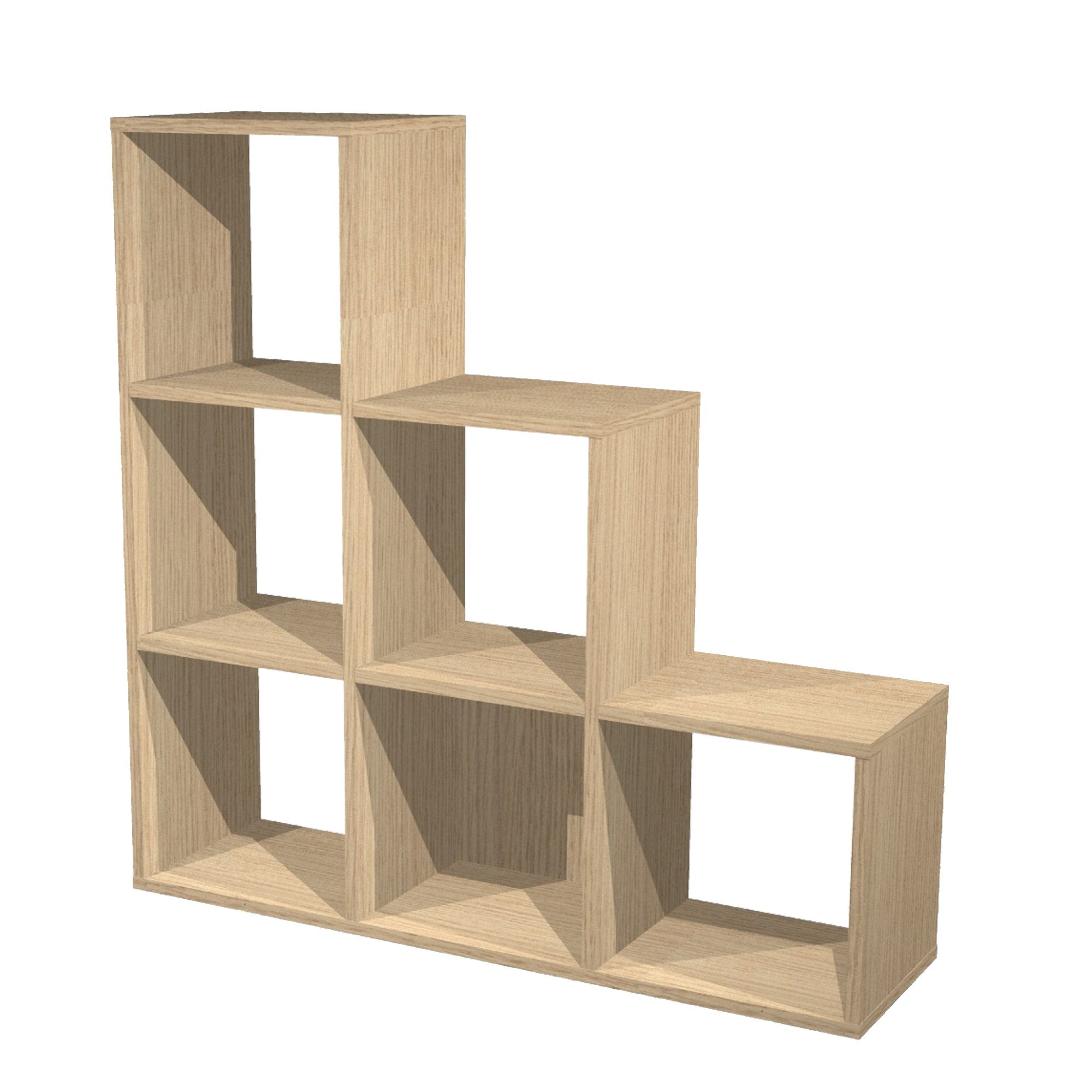 artexport-libreria-6-caselle-scalare-104x29-2cm-h103-9cm-rovere-rainbow