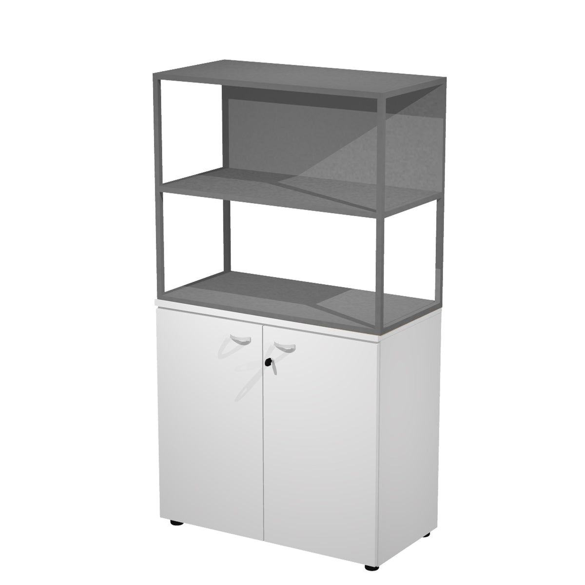 artexport-libreria-media-metal-arm-basso-bianco-bianco-antrac-str-antracite-essence
