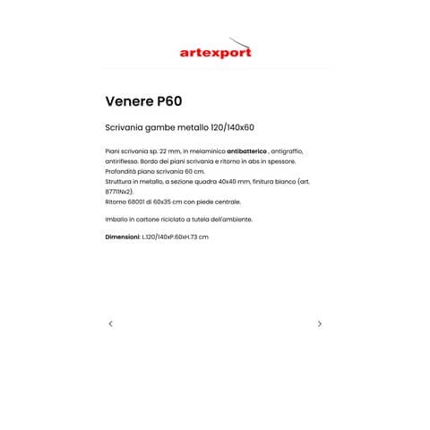 artexport-scrivania-antibatterica-piano-bianco-120x60xh-72-5-cm-gamba-sezione-quadrata-metallo-bianco-linea-venerep60-674-3-an