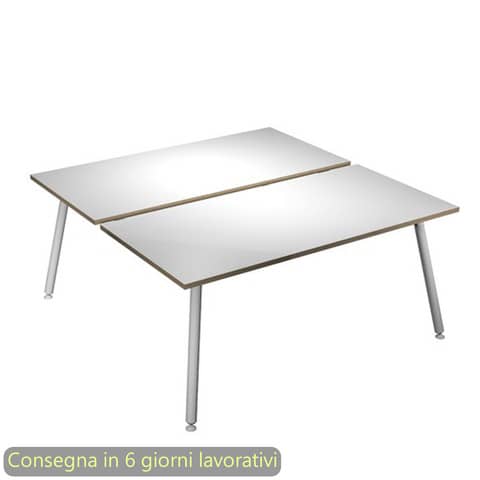 artexport-scrivania-bench-doppia-piano-bianco-140x166xh-74-4-cm-gamba-metallo-tubolare-bianca-skinny-metal-6402b-dja-3c-an