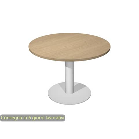 artexport-tavolo-riunione-tondo-d100cm-gamba-metallo-rovere-agora-direction