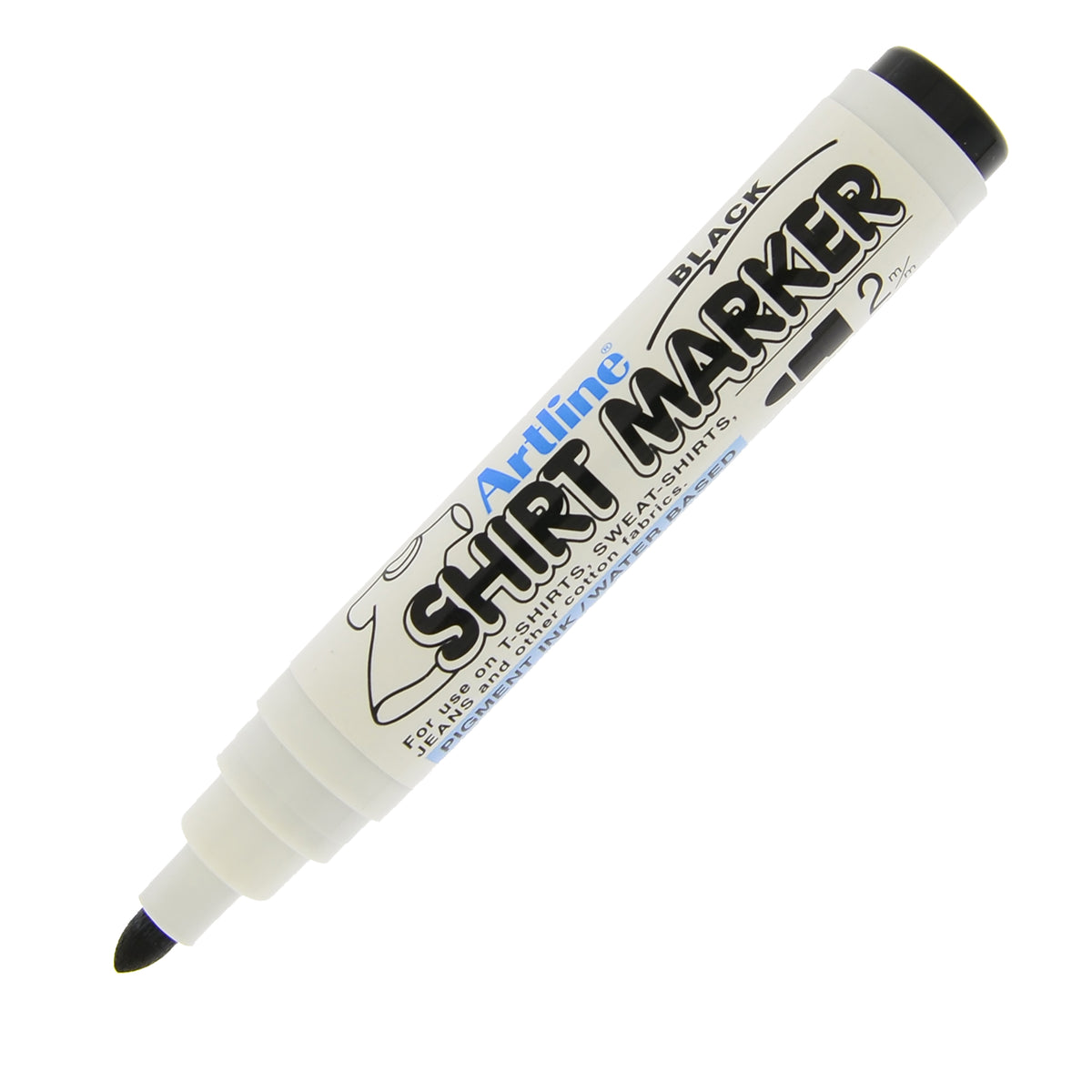 artline-marcatore-tessuto-punta-2mm-tonda-nero