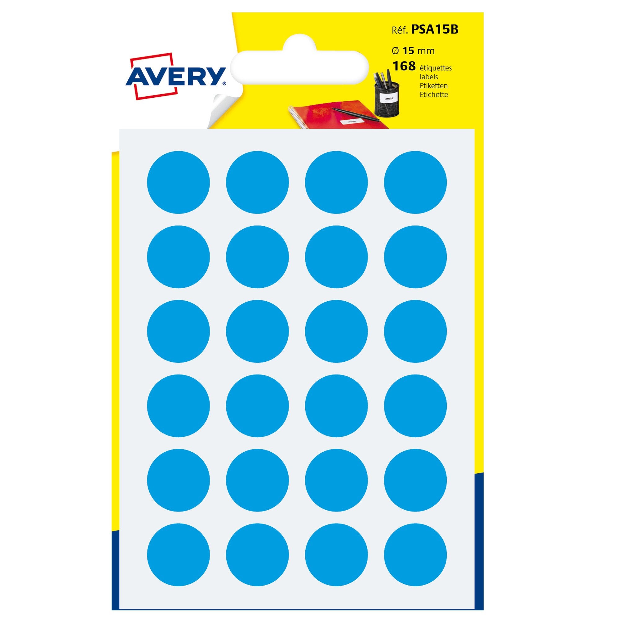 avery-blister-168-etichetta-adesiva-tonda-psa-blu-d15mm