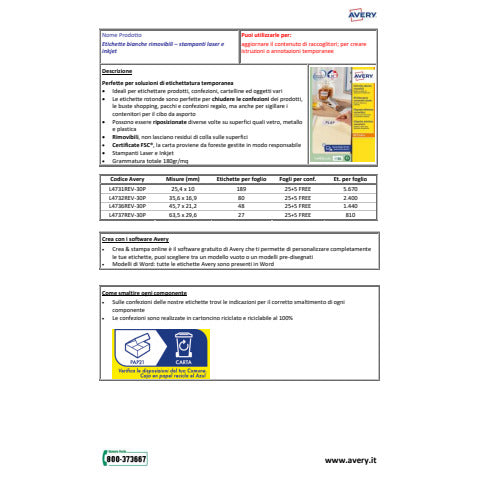 avery-etichette-bianche-rimovibili-laser-inkjet-189-et-foglio-conf-255-ff-omaggio-25-4x10-mm-l4731rev30p