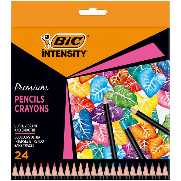 bic-astuccio-24-matite-intensity-wood-premium-colori-assortiti