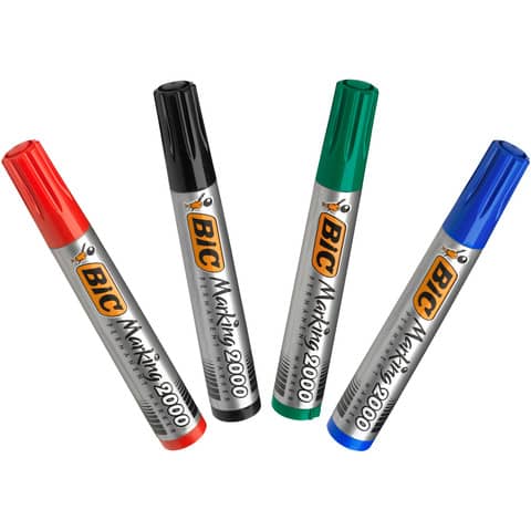 bic-marcatore-permanente-marking-2000-punta-conica-4-95-mm-assortiti-conf-4-pezzi-8209112