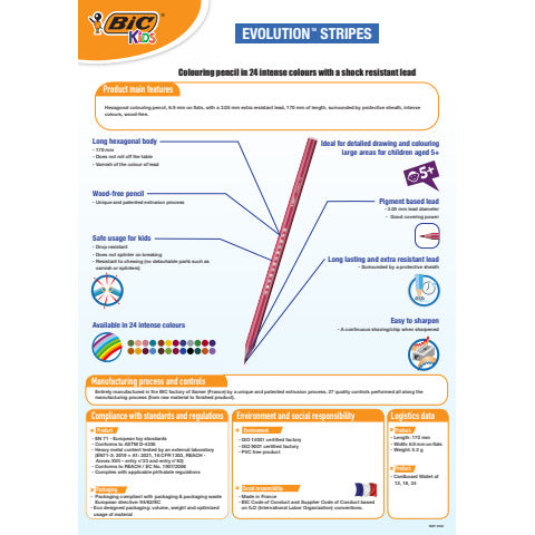 bic-matite-colorate-kids-evolution-stripes-3-05-mm-fusto-esagonale-conf-12-pezzi-assortiti-9505222