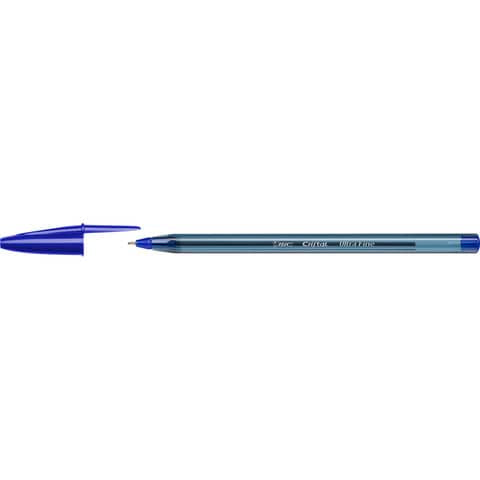 bic-penna-sfera-cappuccio-cristal-exact-0-7-mm-blu-992605