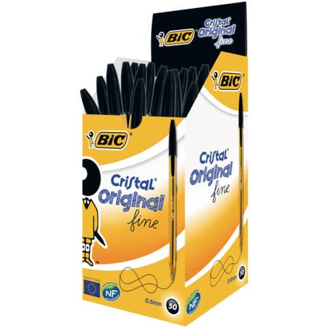 bic-penna-sfera-cristal-fine-0-8-mm-nero-872731