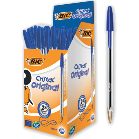bic-penna-sfera-cristal-m-1-mm-blu-conf-50-pezzi-8373609