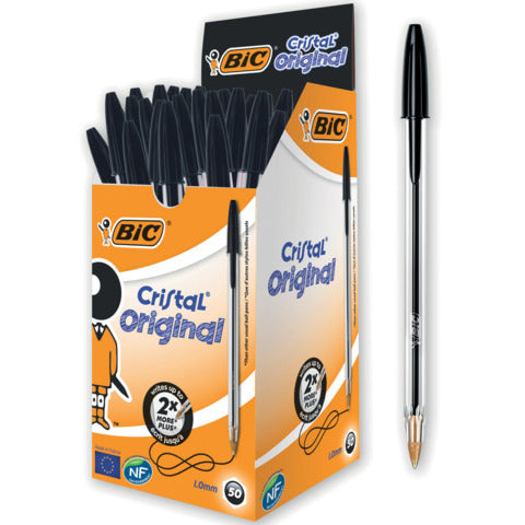 bic-penna-sfera-cristal-m-1-mm-nero-conf-50-pezzi-8373639