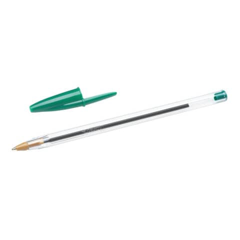bic-penna-sfera-cristal-m-1-mm-verde-conf-50-pezzi-8373629