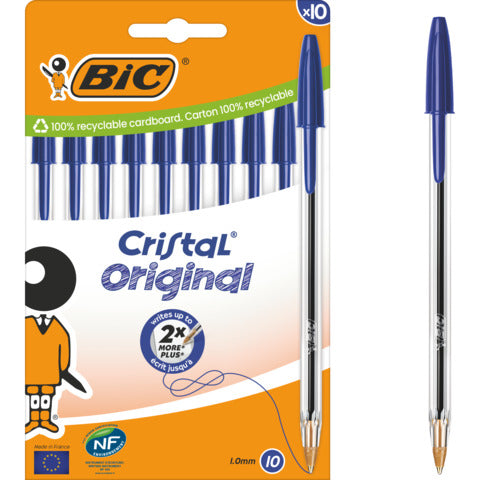 bic-penna-sfera-cristal-original-1-mm-blu-conf-10-pz-516352
