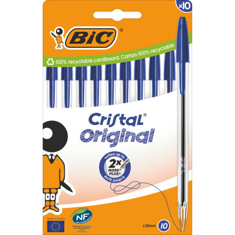 bic-penna-sfera-cristal-original-1-mm-blu-conf-10-pz-516352