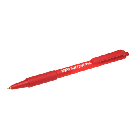 bic-penna-sfera-scatto-softfeel-clic-grip-m-1-mm-rosso-conf-12-pezzi-837399