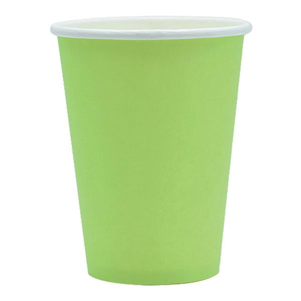 big-party-25-bicchieri-250cc-ecocolor-biodegradabile-verde-mela