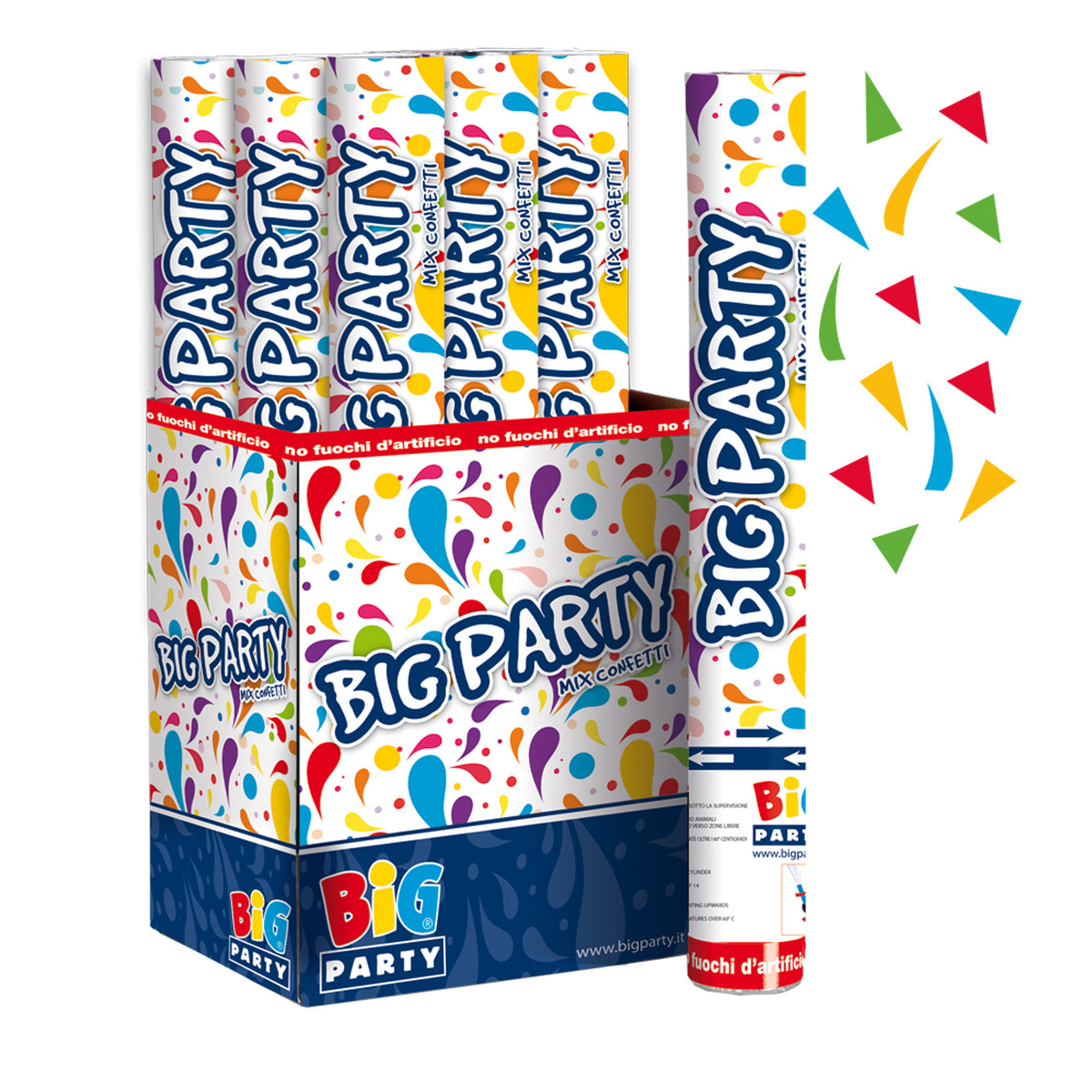 big-party-sparacoriandoli-cannon-colori-assortiti-gittata-8mt