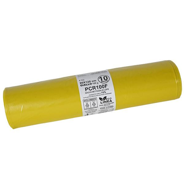 bio-extrusion-10-sacchi-rifiuti-pcr-120l-90x120cm-100gr-giallo