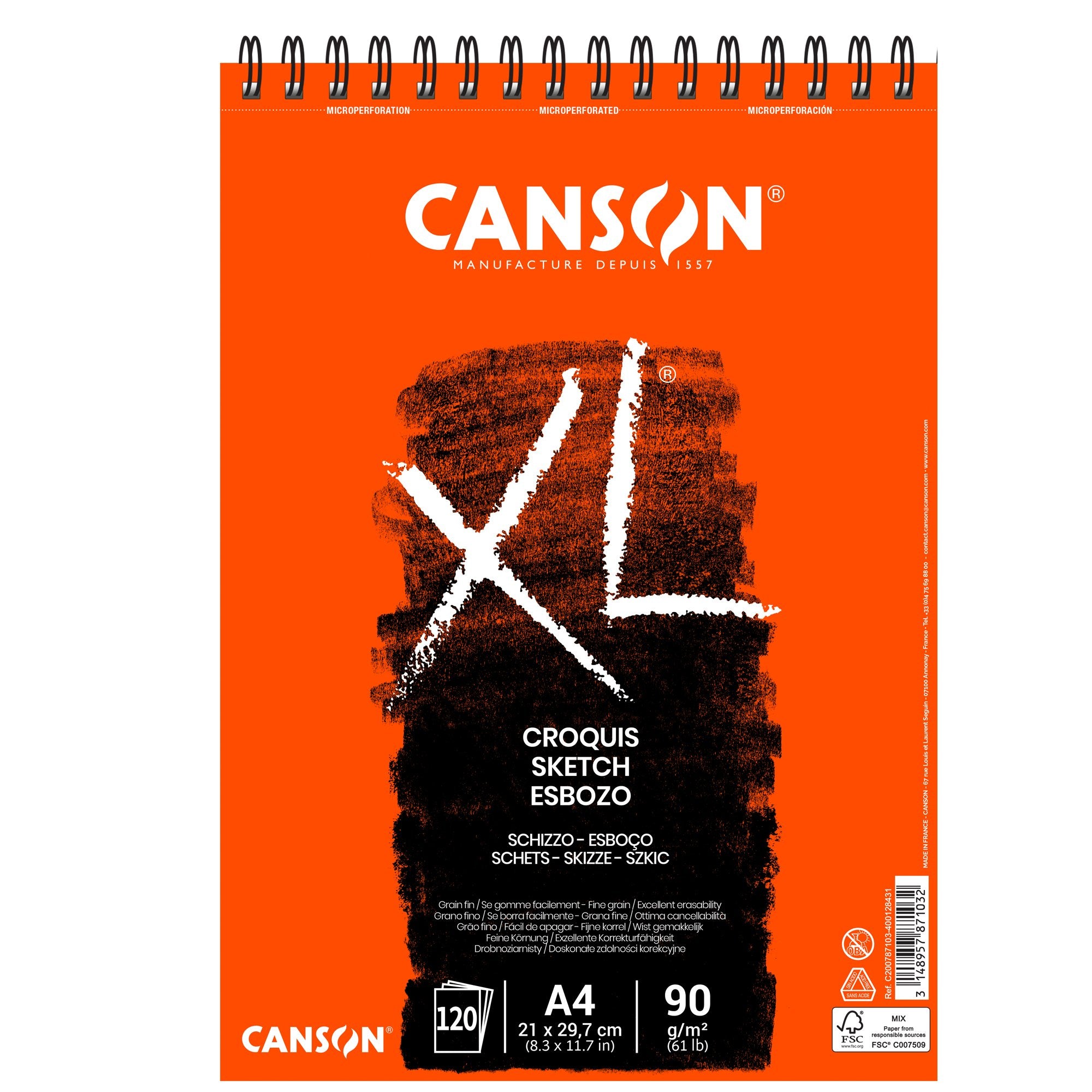 canson-album-xl-croquis-a4-90gr-60fg