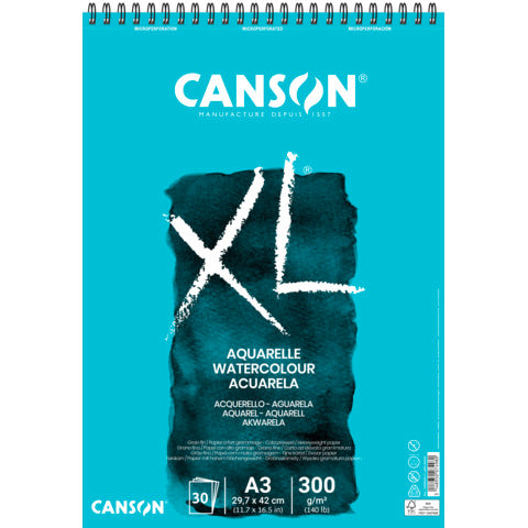 canson-blocco-spiralato-aquarelle-xl-30-ff-300-g-a3-c400039171