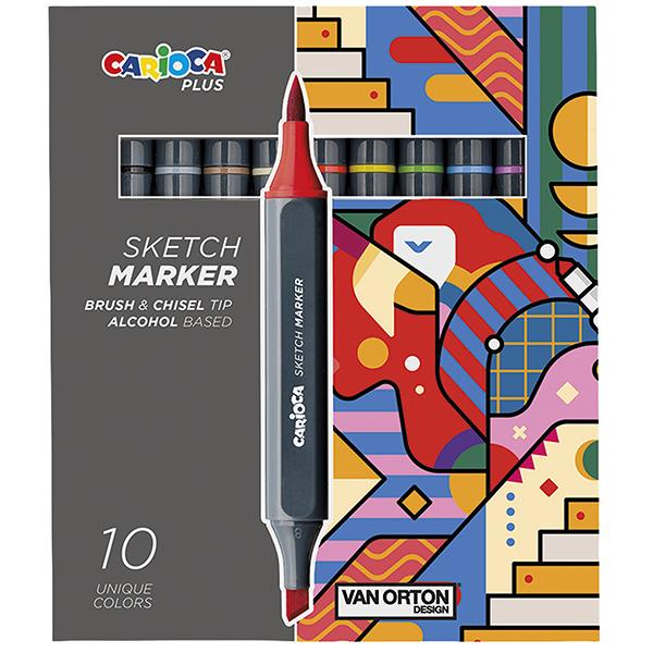 carioca-astuccio-10-sketch-marker-doppia-punta-colori-assortiti-plus