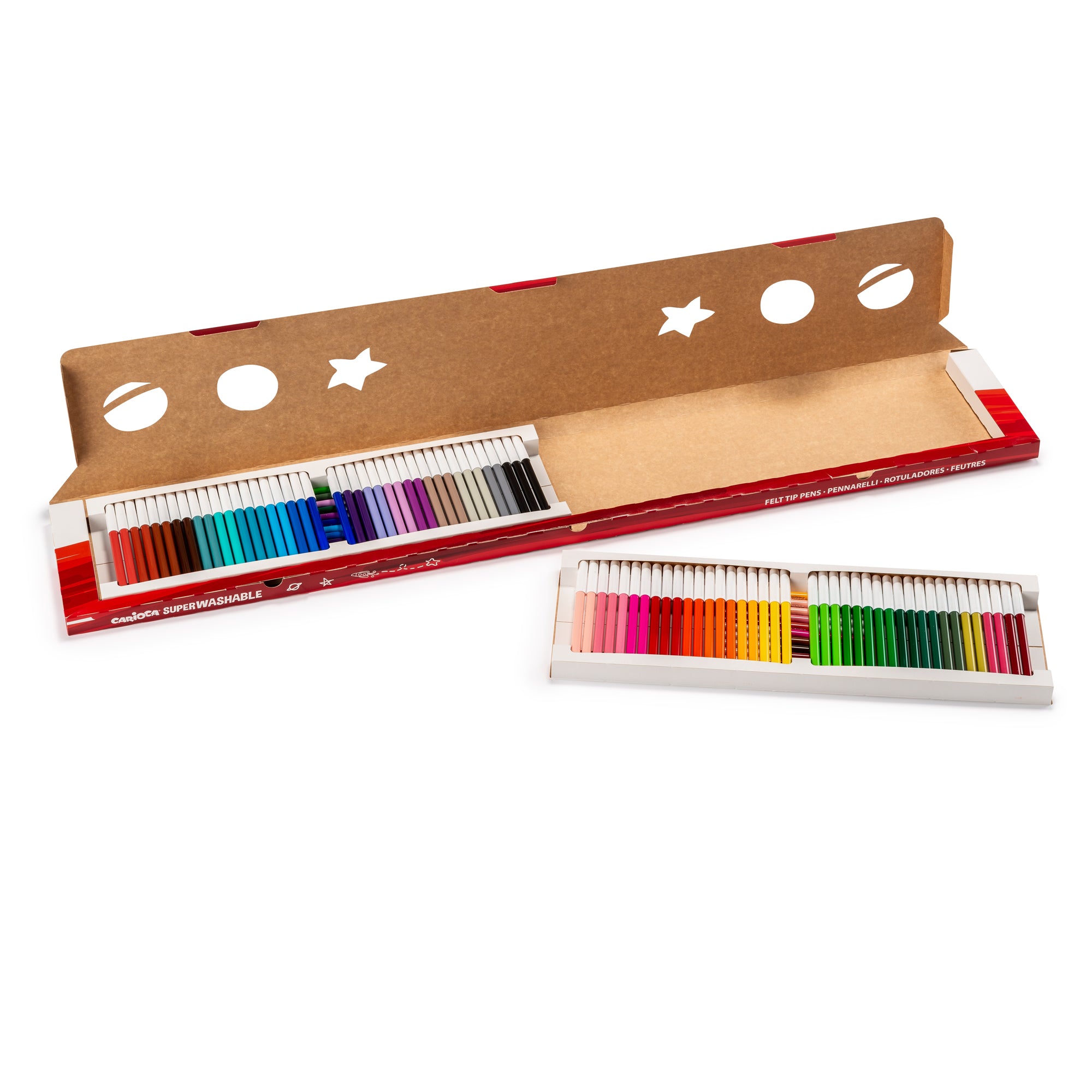 carioca-astuccio-100-pennarelli-joy-lavabili-colori-assortiti