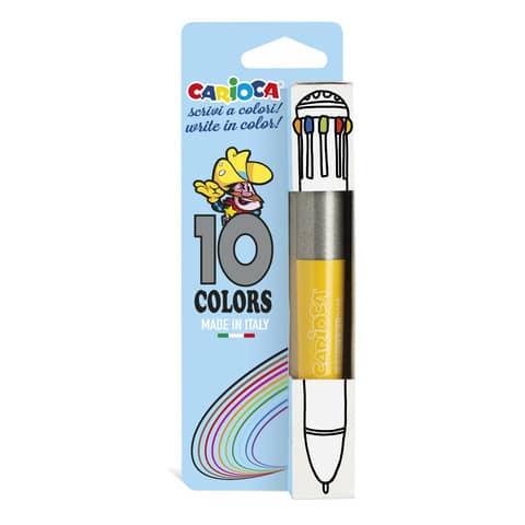 carioca-penna-vintage-10-colori-blister-multifunzione-diametro-punta-1-mm-41501