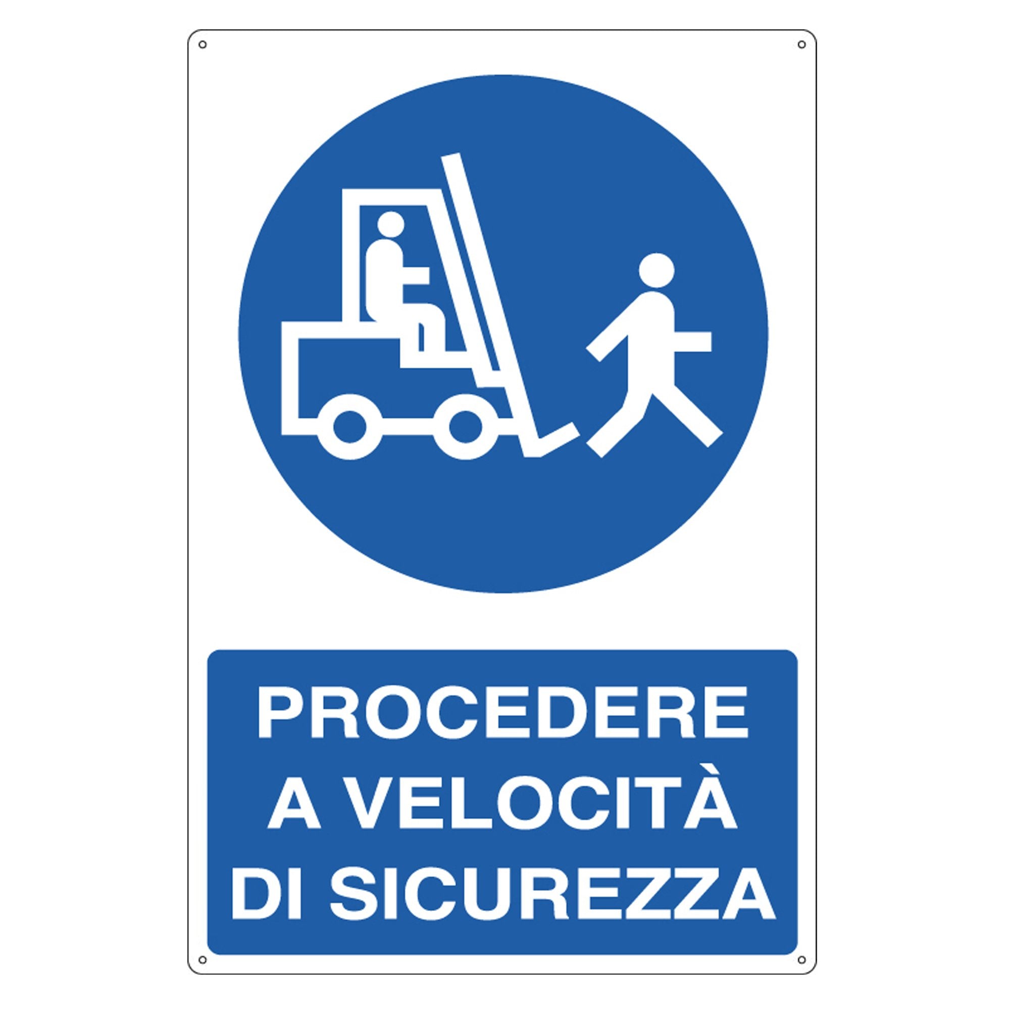 cartelli-segnalatori-cartello-alluminio-50x70cm-procedere-velocita-sicurezza