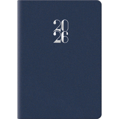 cartucciaperfetta-agenda-2026-bigiornaliera-gommato-6-6x9-9-cm-blu-26-049100401c