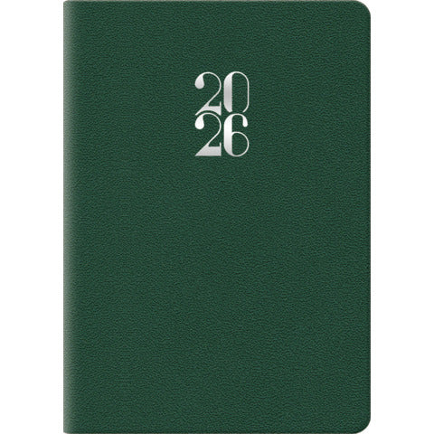 cartucciaperfetta-agenda-2026-bigiornaliera-gommato-6-6x9-9-cm-verde-26-049100404c